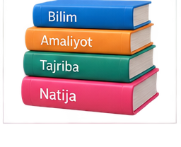 Bilim, amaliyot, tajriba, natija